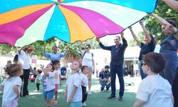 Başkan Kotan, Bebek Parkı'nda çocuklarla buluştu