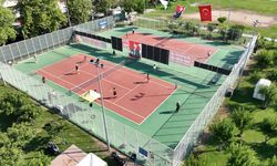 Beachpark'ta tenis keyfi