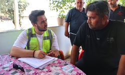 Büyükşehir Kaş'ta yangınzedelerin yanında