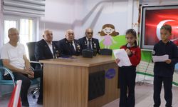 Gaziler ilkokul öğrencileriyle buluştu