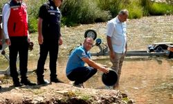 Hatay'da baraj ve göllere 682 bin sazan balığı yavrusu bırakıldı