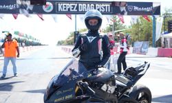 Kepez'de Moto Drag heyecanı start aldı