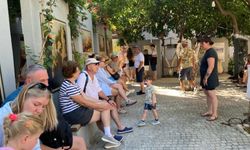Kültür Evi'nde ziyaretçi yoğunluğu