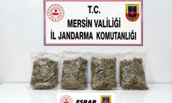 Mersin'de 2 kilo esrar ele geçirildi