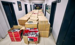 Mersin'de 2,2 milyon adet sentetik ecza ele geçirildi