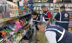 Mersin'de kırtasiye denetimi