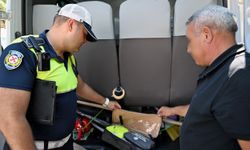 Mersin'de okul servislerine sıkı denetim
