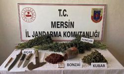 Mut'ta uyuşturucu operasyonunda tutuklama