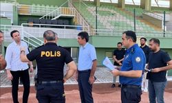 Sezon öncesi Tayfur Sökmen Stadı'nda inceleme