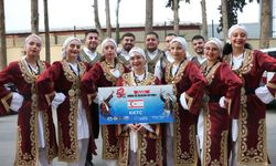 Silifke'de Merve Özbey coşkusu