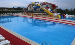 Spor kompleksi ve aquapark açıldı