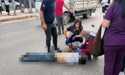 Yaya üst geçidinden caddeye düştü, minibüs çarpınca hayatını kaybetti