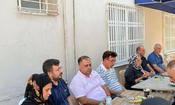 Akparti Akdeniz İlçe Başkanı Mahsum Sevimli, Günay Kılınç’ın Taziyesine Katıldı