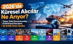 2026'da Küresel Alıcılar Ne Arıyor? Yapay Zekâ Donanımından Endüstriyel Parçalara 10 Kritik Ürün Grubu