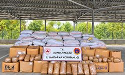 Adana'da 8 ton kaçak tütün ele geçirildi