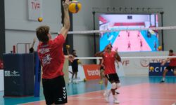 Alanya Belediyespor Erkek Voleybol Takımı, İstanbul maçı hazırlıklarına başladı
