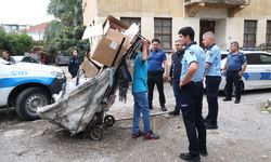 Büyükşehir zabıtasından hurda ve atık depolarına operasyon