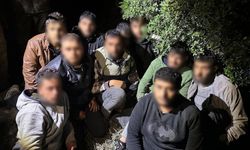 Hatay'da 11 kaçak göçmen yakalandı