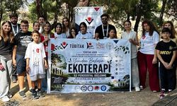 Hataylı depremzede çocuklar ekoterapi ile doğayla buluştu