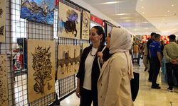 Hükümlülerin eserleri 'Bağımlılıkla Mücadele ve Bağımsızlık' sergisinde tanıtıldı