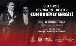 Kepez'de cumhuriyetin 103'üncü yılına özel sergi
