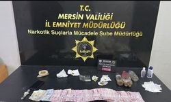 Mersin'de uyuşturucu operasyonları; 2 tutuklama