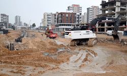 Mersin'in en büyük katlı kavşak projesinin yüzde 70'i tamamlandı
