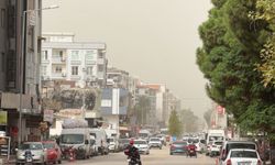 Osmaniye'de toz taşınımı