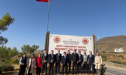Silifke'de yangından etkilenen hatıra ormanına bin selvi dikildi