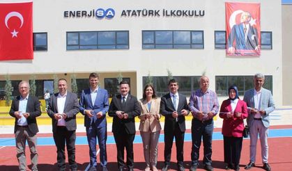 Enerjisa Atatürk İlkokulu Hatay’da açıldı