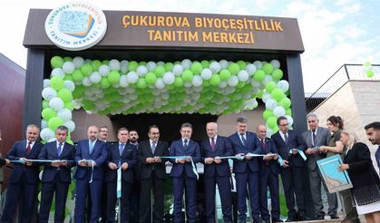 Bakan Yumaklı Adana’da Biyoçeşitlilik Tanıtım Merkezi’nin açılışı yaptı