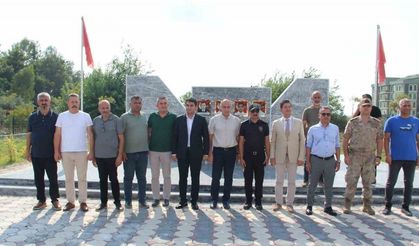 Hatay’da teröristlerin saldırısında şehit olan polis memurları anıldı