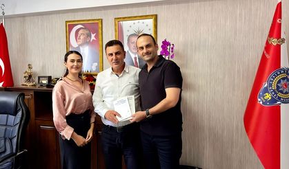 Akademi Derneği, Tarsus İlçe Emniyet Müdürü Yavuz Şahin’i Ziyaret Etti