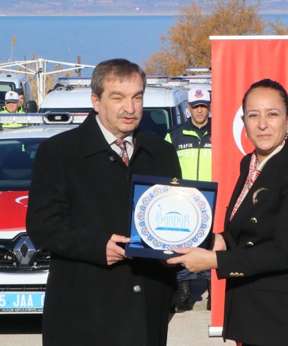 Burdur'da jandarma ve emniyet teşkilatına 56 yeni araç