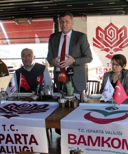 Isparta'da bağımlılıkla mücadele toplantısı