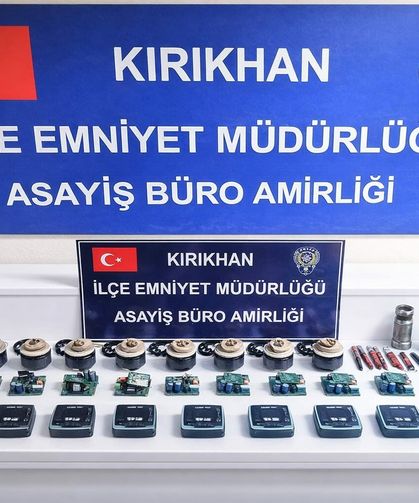 Hatay'da 10 bin 500 avro değerindeki sirkülasyon pompalarını çalan hırsız tutuklandı