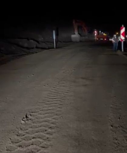 Adana'da heyelan nedeniyle kapanan Feke-Saimbeyli karayolu ulaşıma açıldı