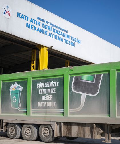 Mersin'de katı atıklar enerjiye dönüşüyor