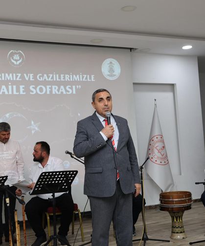 Silifke'de şehit yakınları ve gazilerle iftar