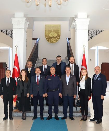 MEP’ten Jandarma Komutanı Atasoy’a ziyaret