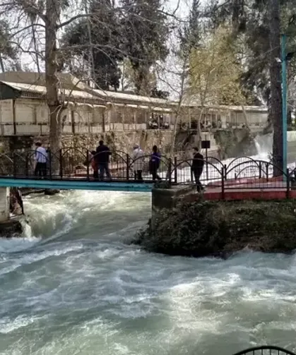 Tarsus Şelalesi yeniden coştu