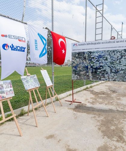 Başkan Seçer, kanalizasyon hattı yapım çalışmalarını yerinde inceledi