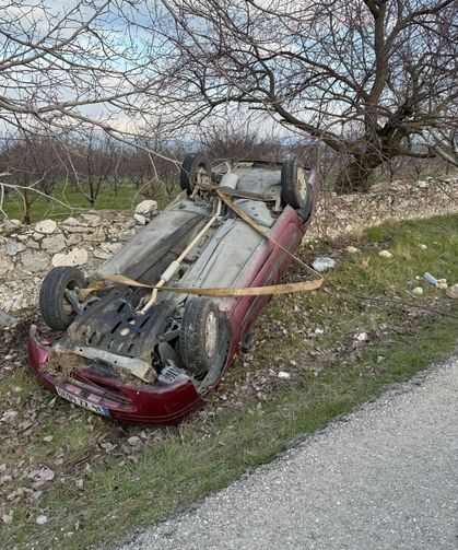 Eğirdir'de kaza: 1 yaralı