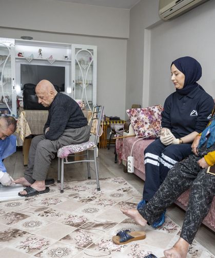 Mersin Büyükşehir'den yaşlılara bayram hazırlığı