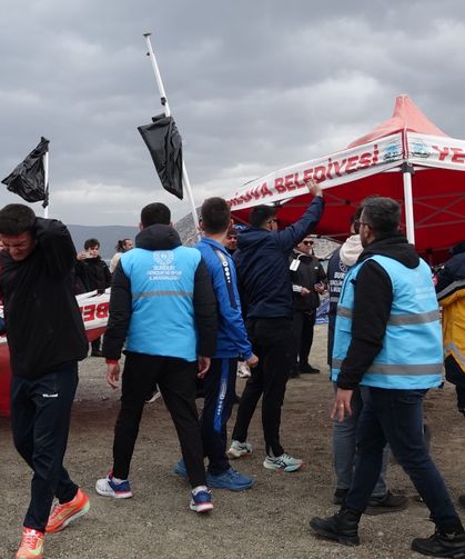 Salda Gölü'nde 'Duatlon' heyecanı