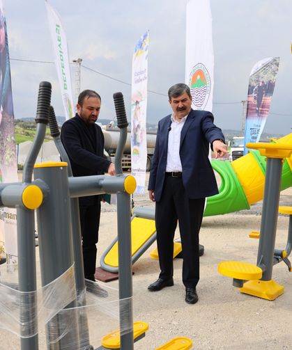 Toroslar'a yeni oyun grupları ve spor aletleri geliyor