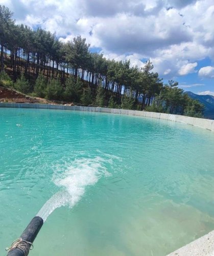 Mersin’de Yangın Öncesi Kritik Gelişme: Su Toplama Çukurları Tamamen Doldu