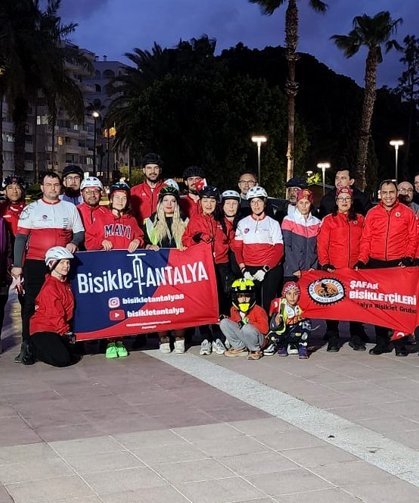 23 Nisan'da pedal çevirdiler