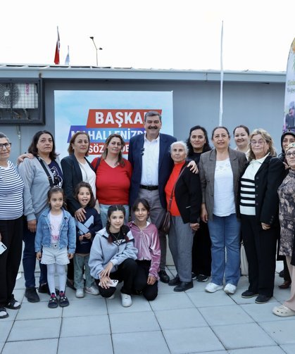 Başkan Yıldız, mahalle ziyaretlerini sürdürdü