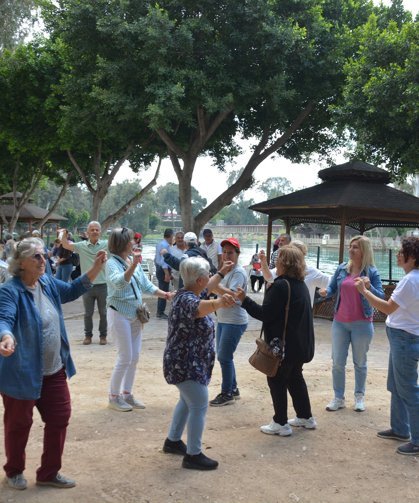 Emekliler doğayla buluştu